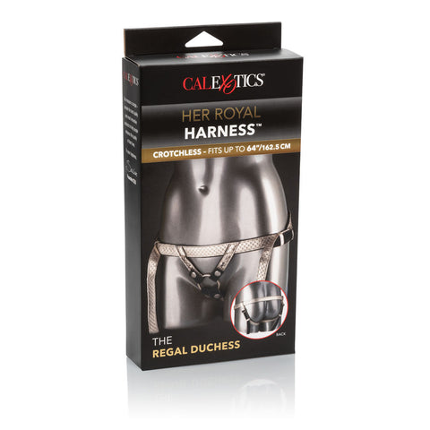Her Royal Harness The Regal Duchess (Red) – Premium Harness Womens Harnesses