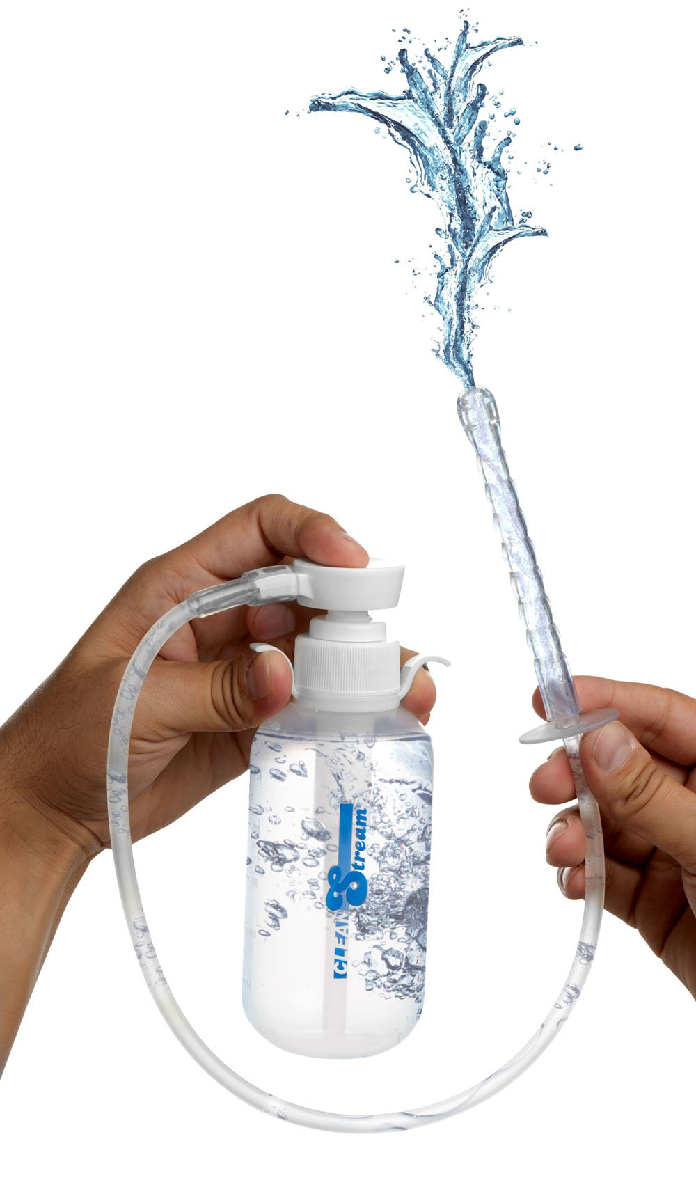 CleanStream Pump Action Enema Bottle with Nozzle 300 mls Douches