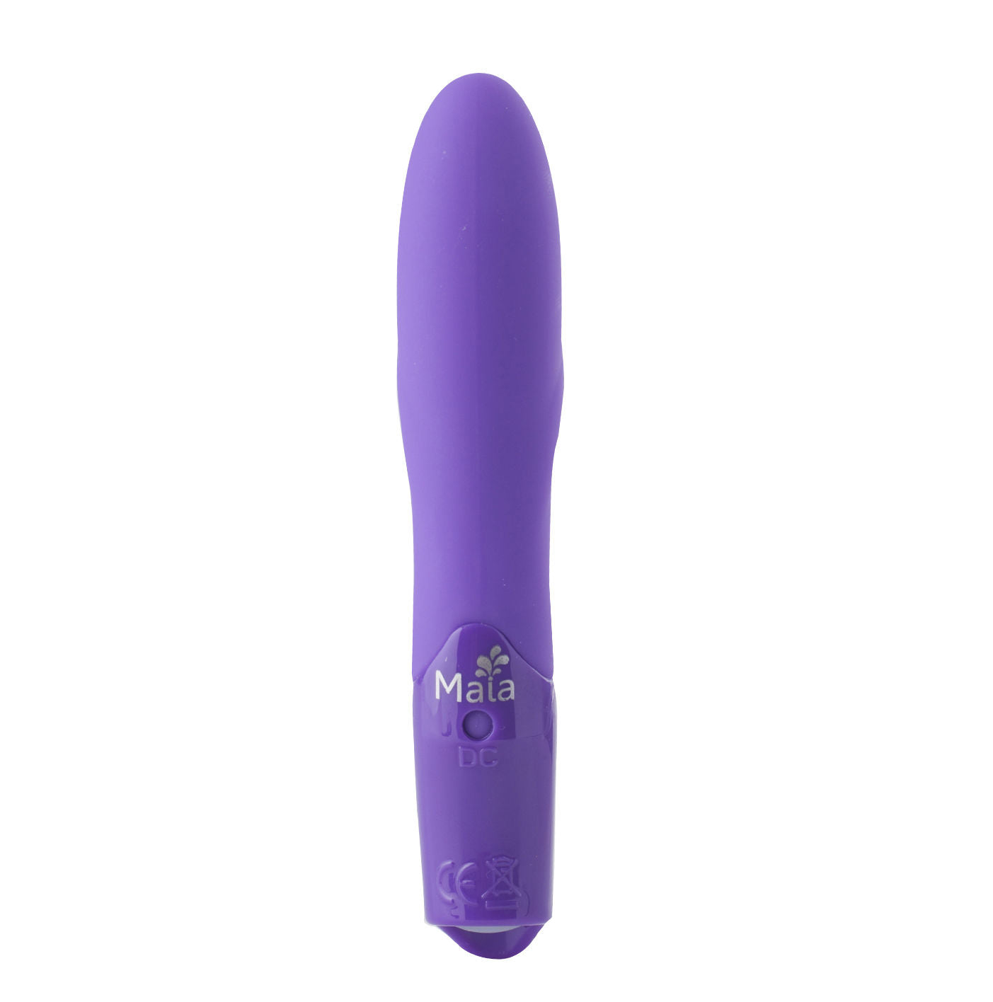 Margo Silicone Textured Bullet Vibrator Neon Purple Small Purple BULLETS