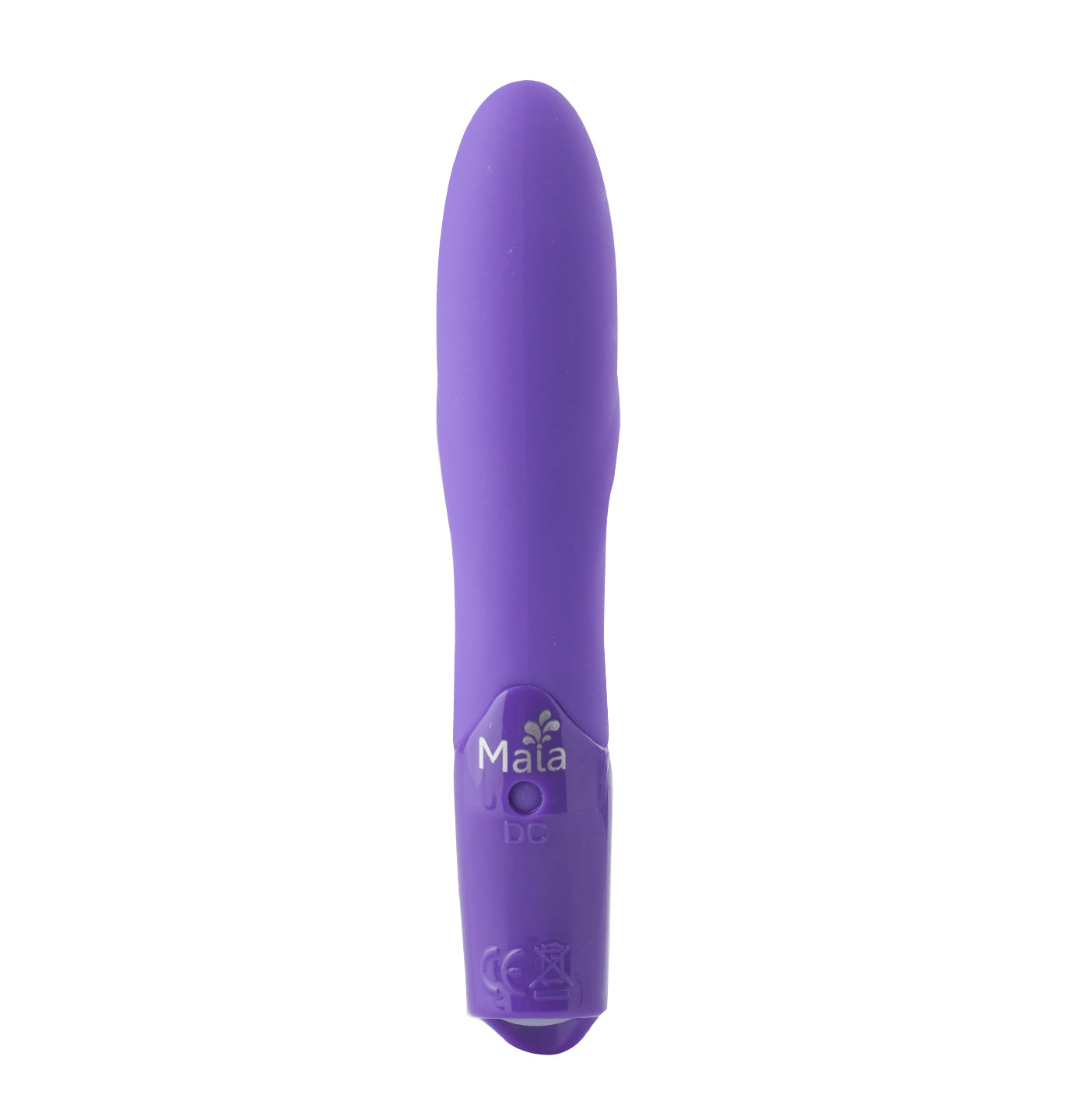 Margo Silicone Textured Bullet Vibrator Neon Purple Small Purple > Vibrators > Mini Vibrators