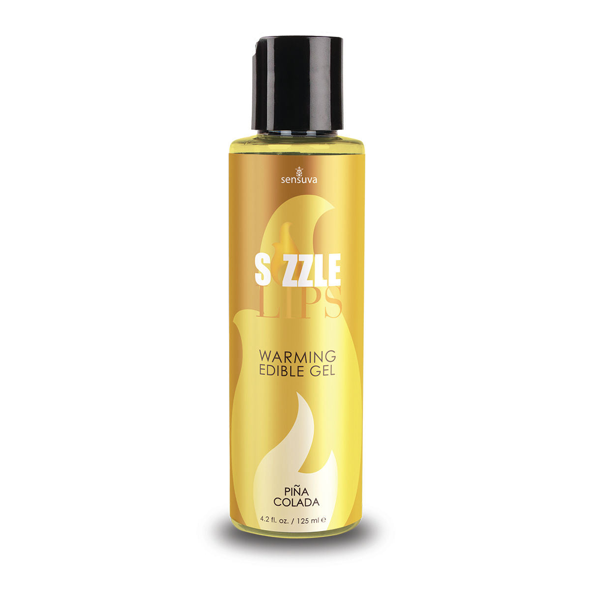 Sensuva Sizzle Lips Warming Edible Gel Pina Colada Flavor Default Title Oral Gels & Sprays