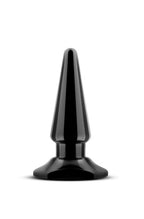 Anal Adventures Easy Plug Black 10.1 cm 4 Inch Butt Plug > Anal Range > Butt Plugs