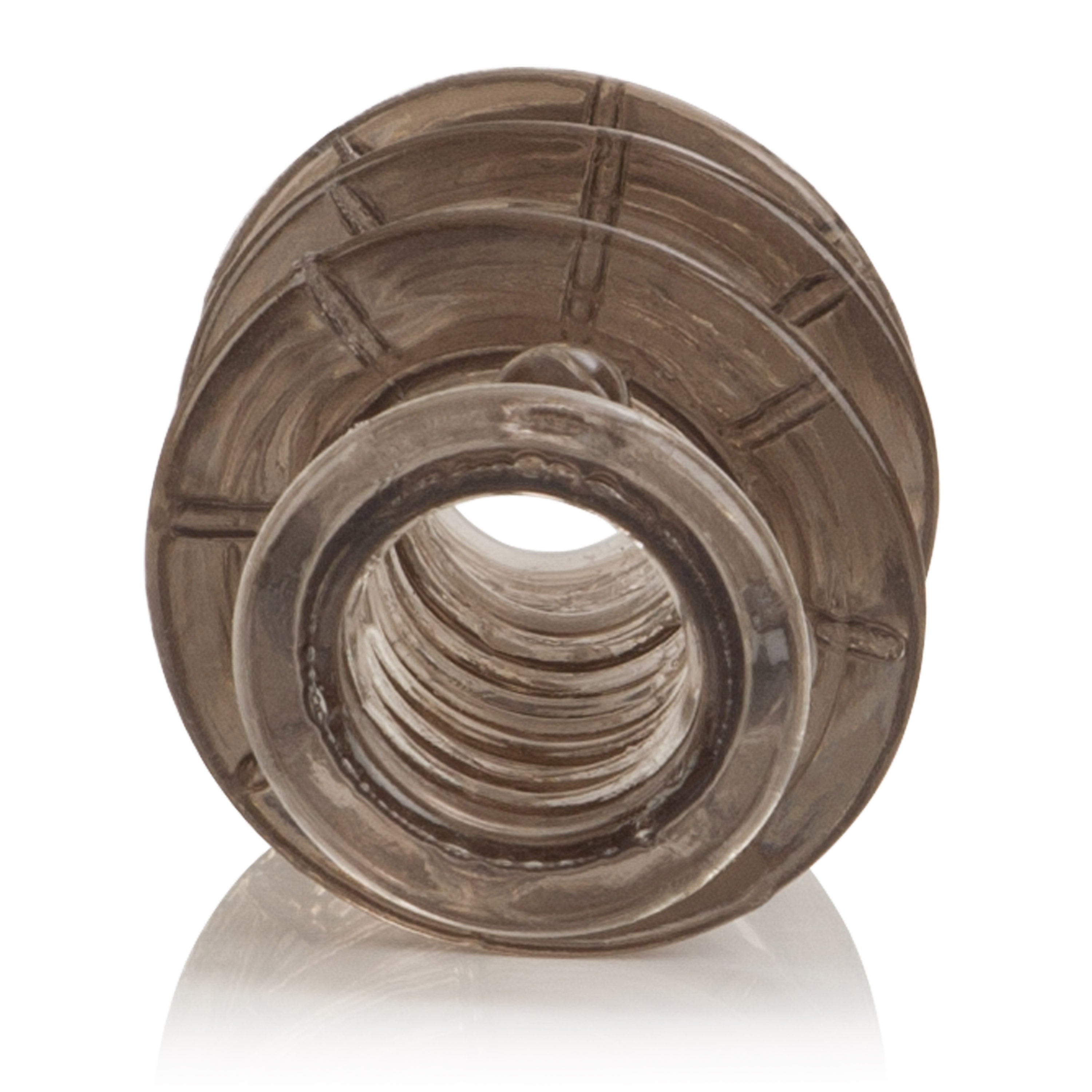 Dr Joel Kaplan Beaded Triple Stacker Stretchy Cock Ring Gray Cockrings