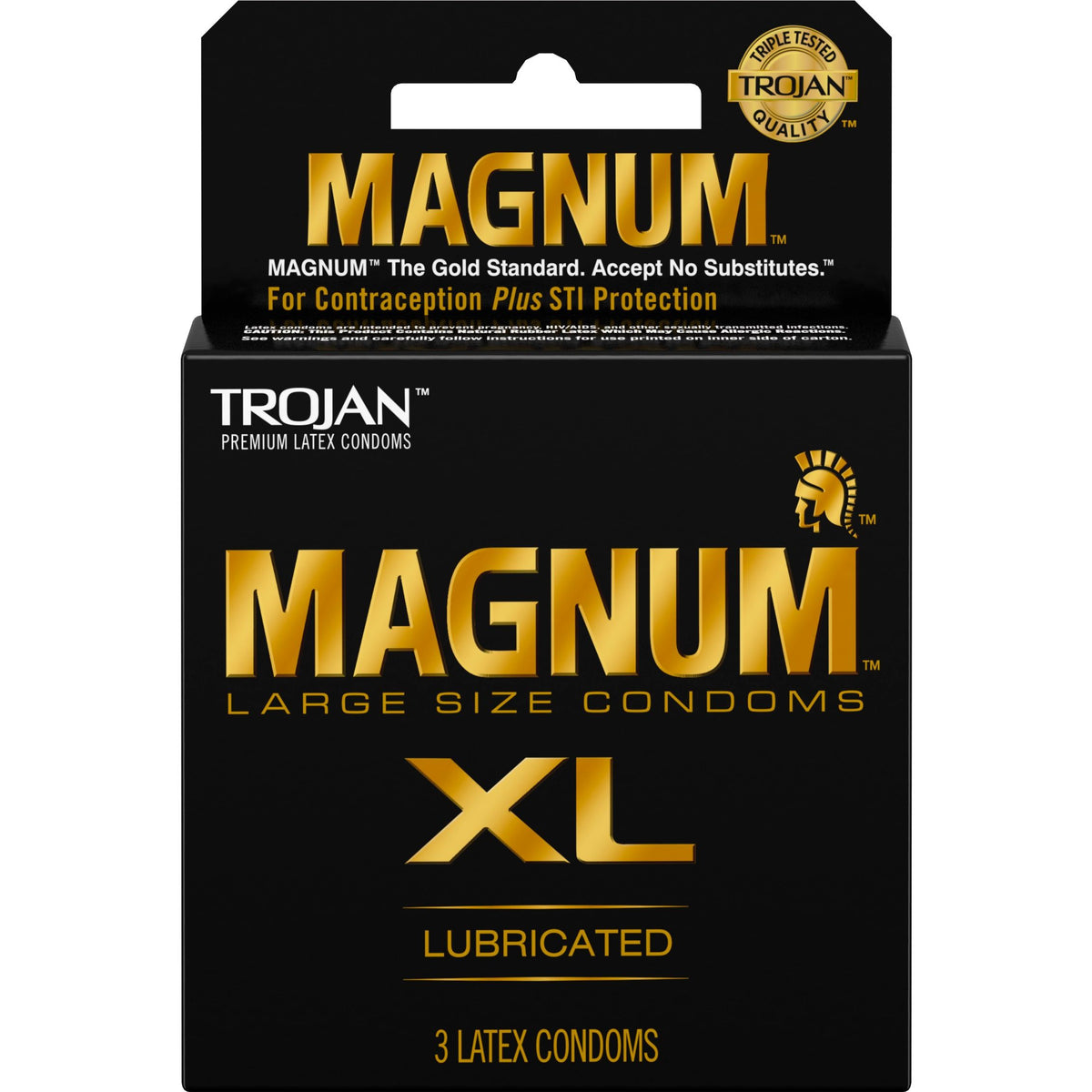 Trojan Magnum XL - 3 Pack Default Title > Essentials > Condoms