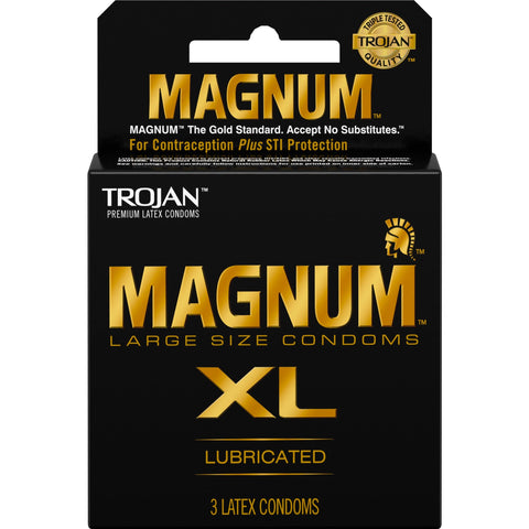 Trojan Magnum XL - 3 Pack Default Title > Essentials > Condoms