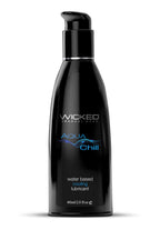 Wicked Aqua Chill Cooling Water Based Lubricant 60ml 2 Ounces > Lube > Water Based