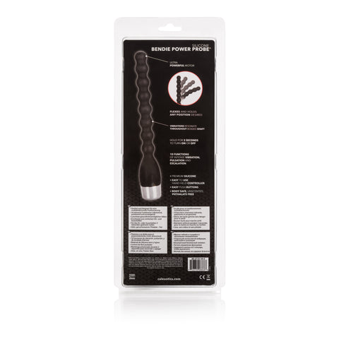 Silicone Bendable Anal Probe Vibrator for Flexible Pleasure ANAL TOYS