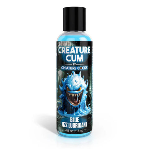 Creature Cum Blue Water-Based Personal Lubricant 8oz Bottle Speciality Lubricants