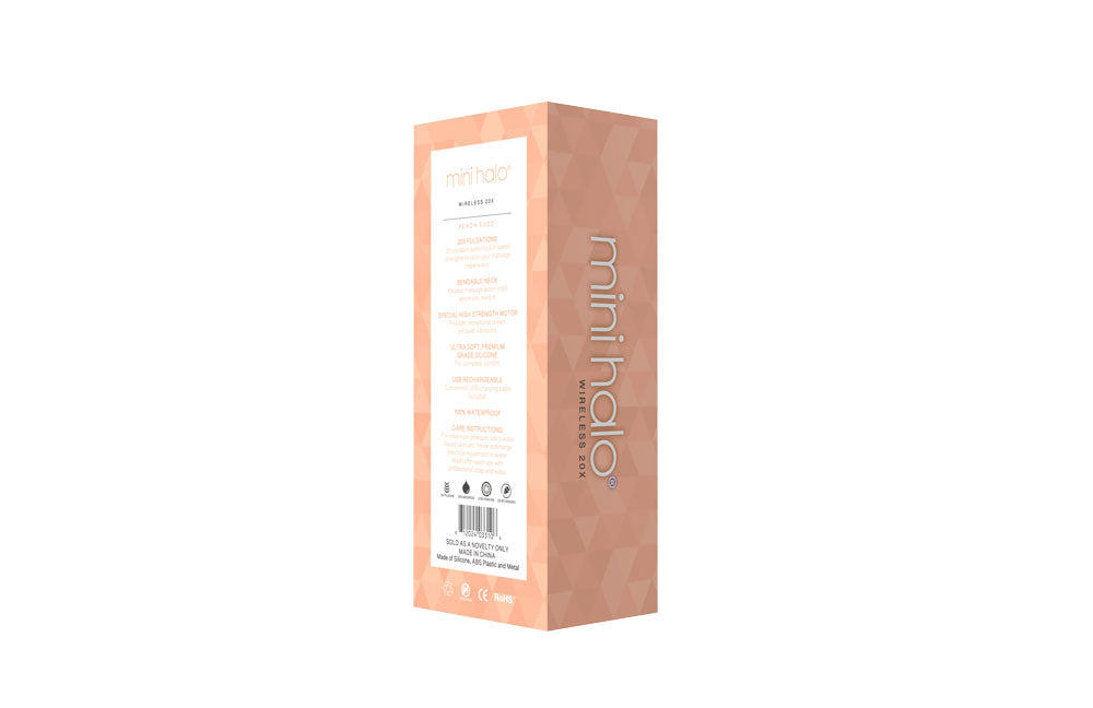Mini Halo Peach Fuzz Wireless Wand Massager Rechargeable > Sex Toys > Mini Massagers