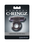 Fantasy C-Ringz (Black) – Vibrating Super Ring > Cock Ring > Vibrating