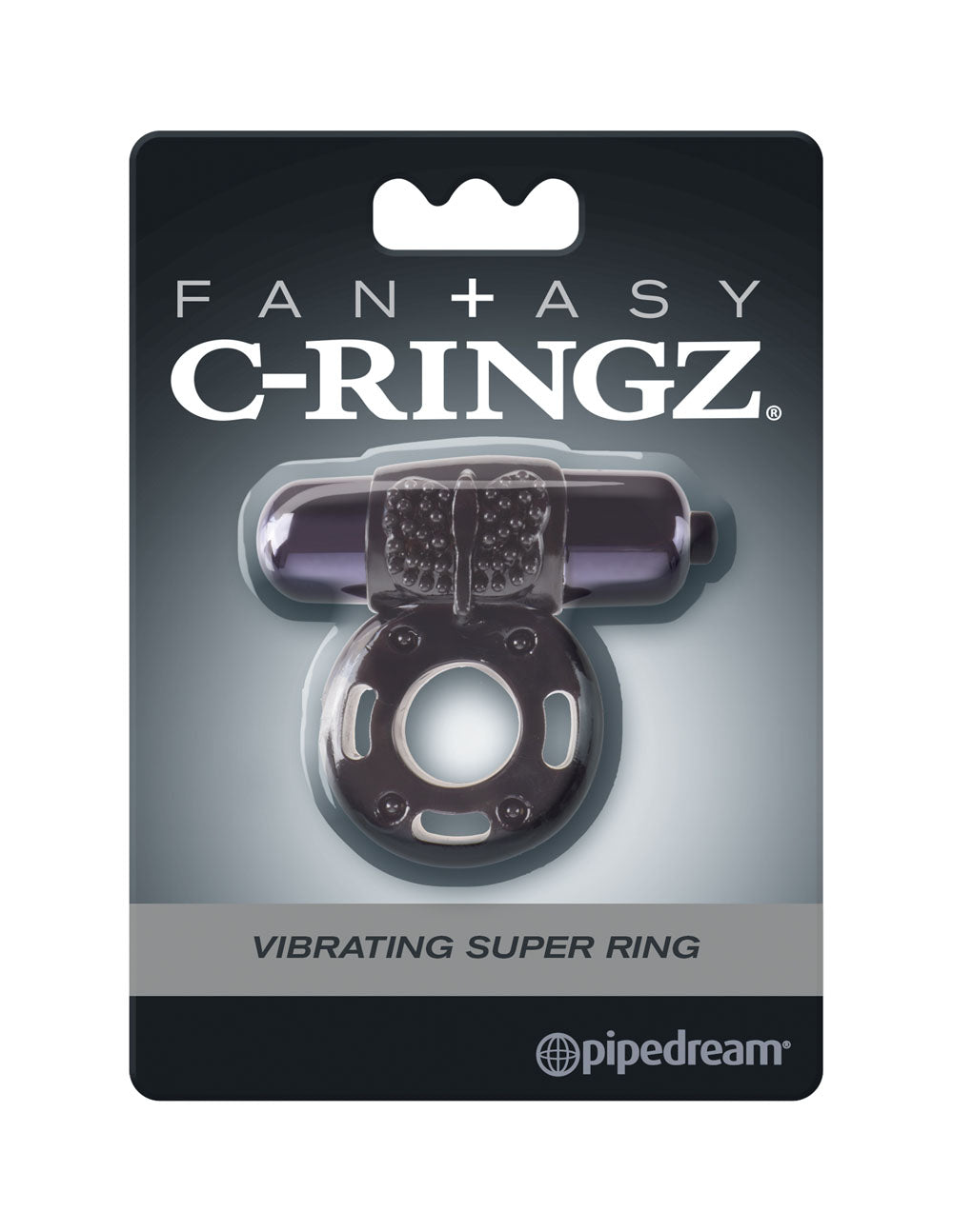 Fantasy C-Ringz (Black) – Vibrating Super Ring > Cock Ring > Vibrating