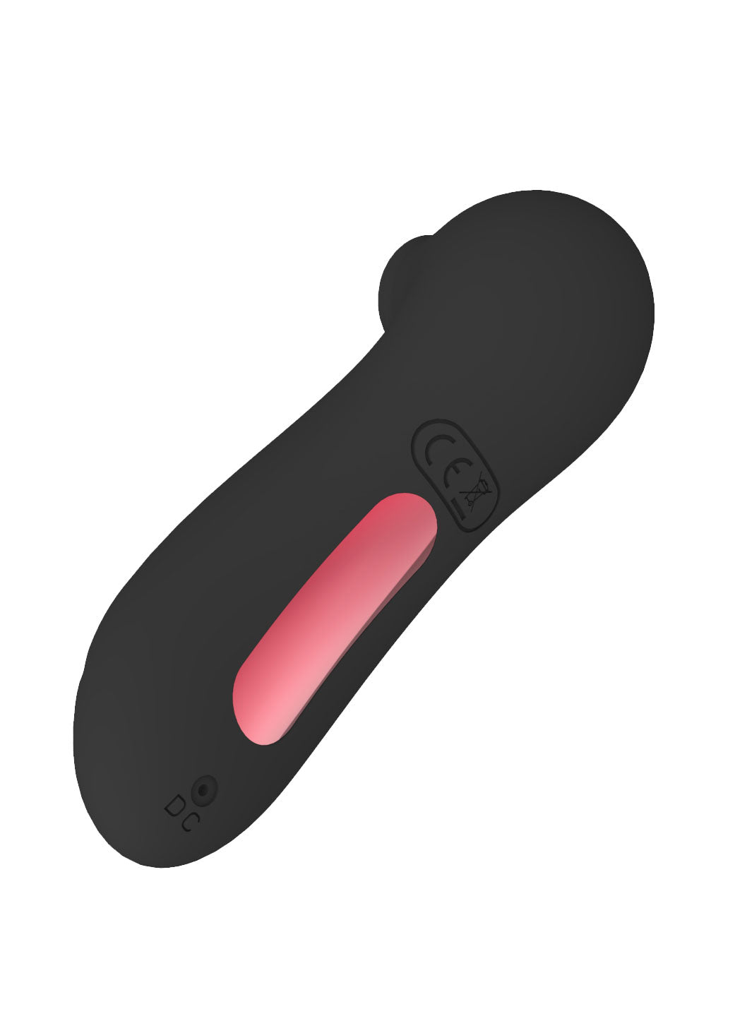 Voodoo Beso Xoxo Black Clitoral Vibrator With Touchless Suction Suction Stimulator