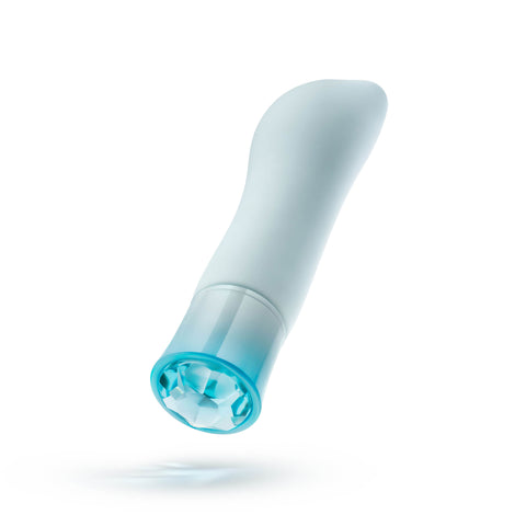 Oh My Gem Ardor Aquamarine Tapered End Adult Vibrator Vibrators - G Spot