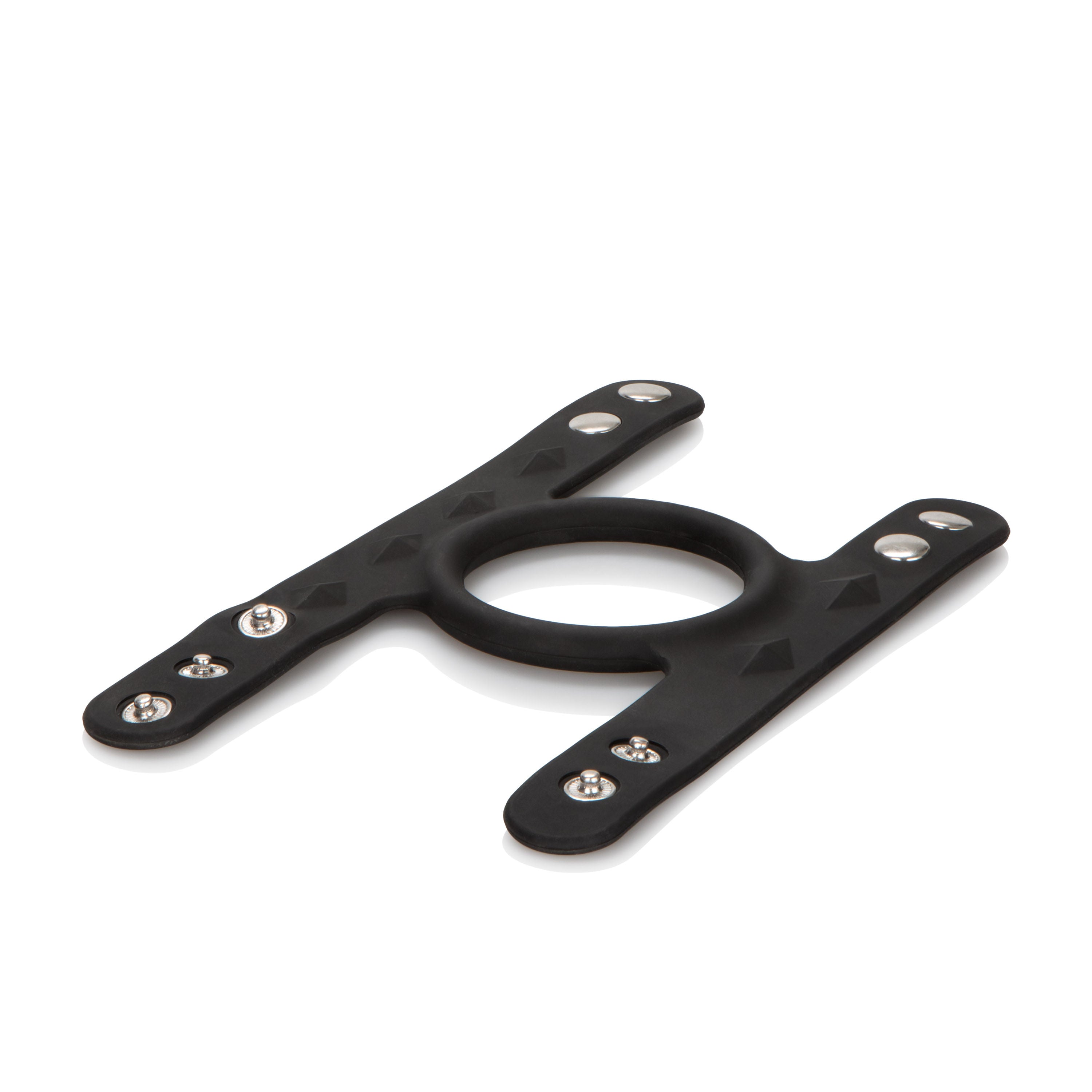 Adjustable Silicone Tri-Snap Cock Cage with Triple Strap Design Cages
