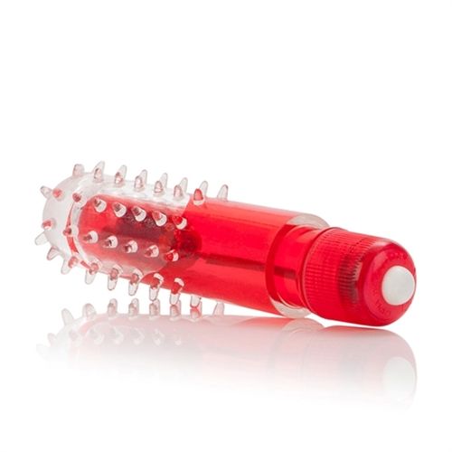 Waterproof Travel Blaster Massager with Removable Sleeve Blue STIMULATORS