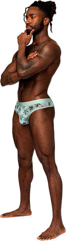 Male Power Sheer Print Flamingo Sheer Thong Small Medium Mens Thongs