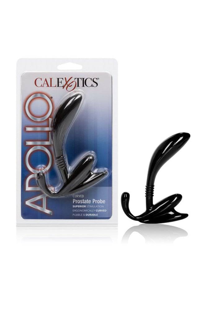 Apollo Curved Prostate Probe (Black) – Durable Pliable Prostate Probe > Anal Range > Prostate Plugs