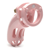 CB-X BONDAGE-TOYS Pink The Curve Chastity Cock Cage Kit - 860224002293