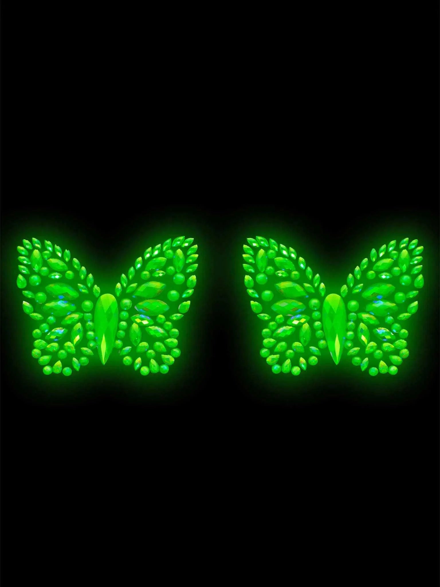Leg Avenue Chrysalis Sticker Nipple Pasties – Glow in the Dark Pasties > Clothes > Pasties