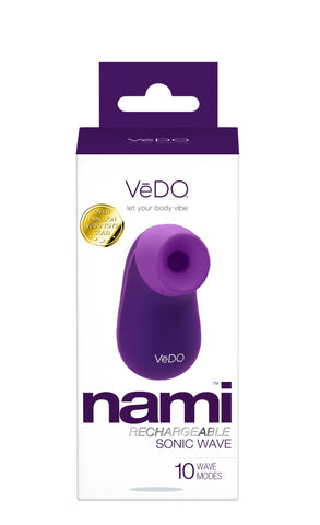Nami Rechargeable Sonic Vibe – 3 Speeds 7 Patterns Vibrator > Sex Toys For Ladies > Clitoral Vibrators and Stimulators