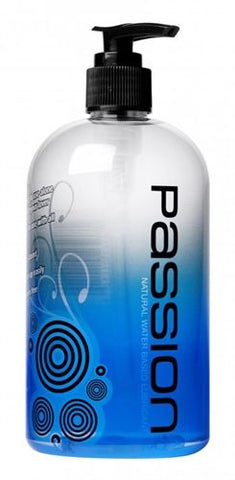 Passion Natural Water Based Lubricant 4 Ounces Adult Intimacy Water Based Lube