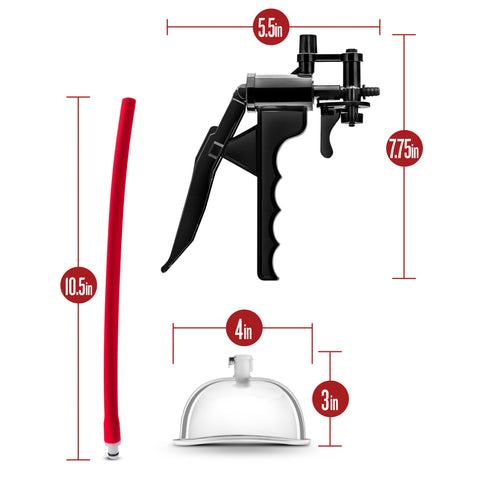 Temptasia Advanced Pussy Pump System Clear Pussy Pump PUMPS