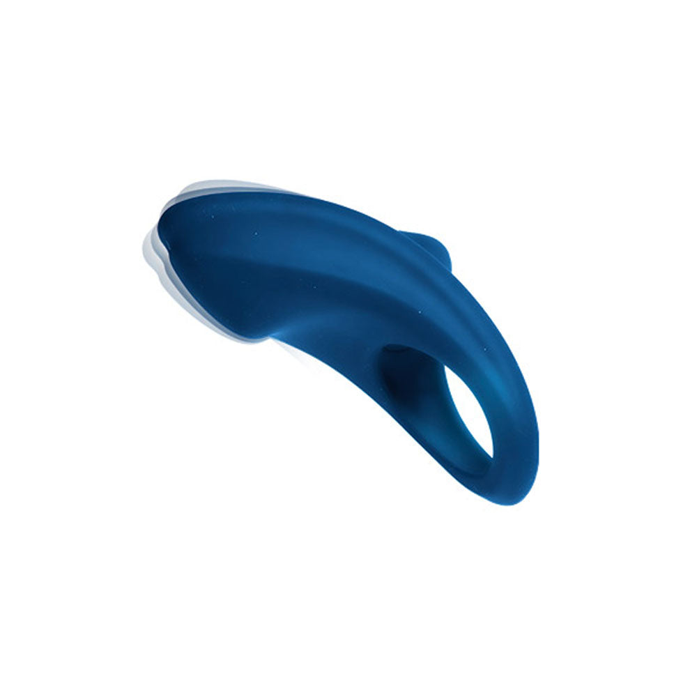 Overdrive Plus Cock Ring Black > Cock Ring > Vibrating