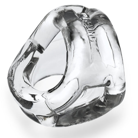 Oxballs Cocksling Air Clear Cock Ring Ball Stretcher Toy COCK RINGS Sling