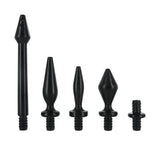 CleanStream Adult Toys Black Enema Tip Set for Clean Stream 811847010424