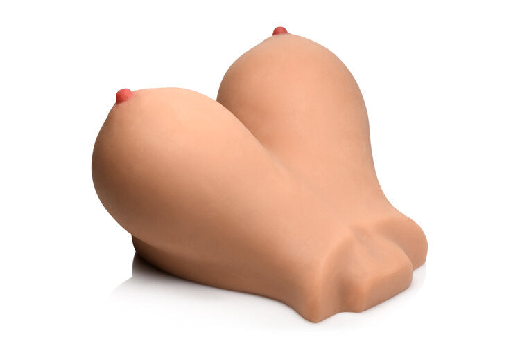 Curve Toys Mistress Medium Masturbator with Perky Breasts and Textured Love Canal for Men > Sex Toys For Men > Assbators