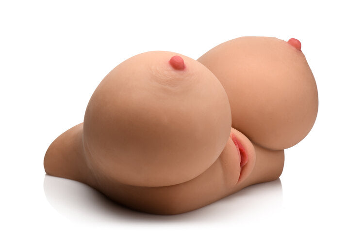 Curve Toys Mistress Medium Masturbator with Perky Breasts and Textured Love Canal for Men > Sex Toys For Men > Assbators