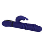 All in One Rabbit Vibrator with Powerful Thrusts Blue > Vibrators > Ladies > Rabbit