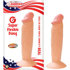 All American Whoppers Realistic 6 Inch Suction Cup Dong > Dildos > Slim Dildos
