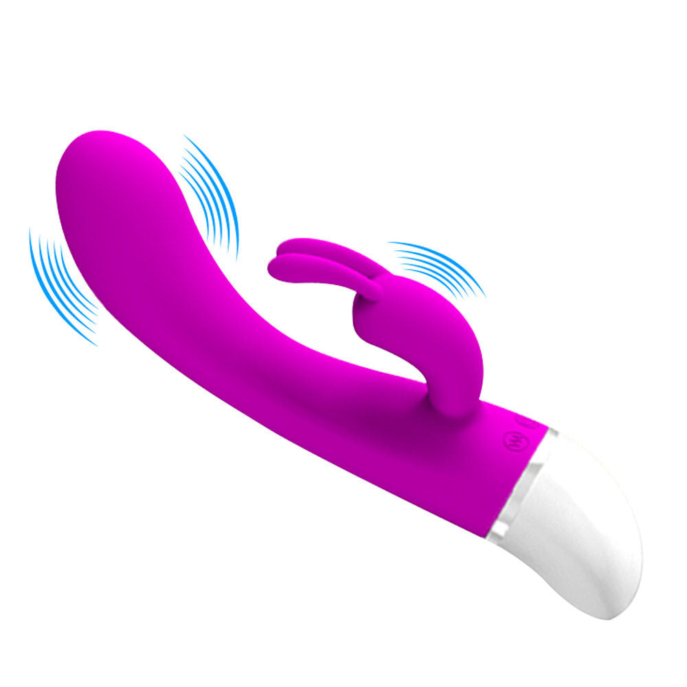 Pretty Love Freda (Pink) – Silicone 30 Function Rabbit Vibrator > Vibrators > Ladies > Rabbit