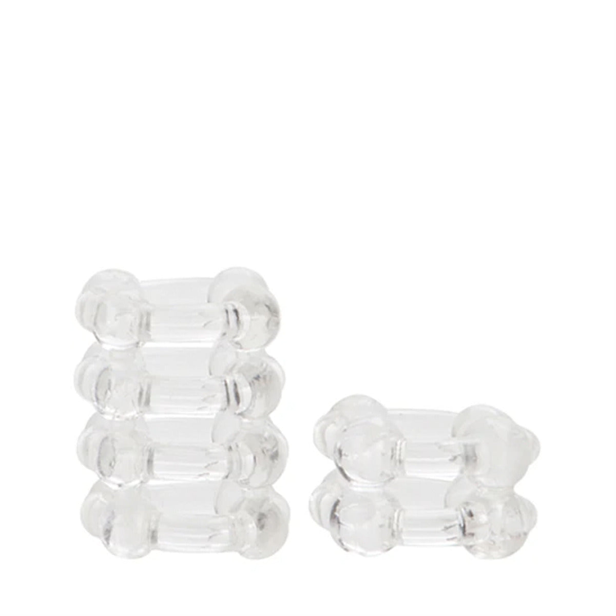 Colt Enhancer Ring (Smoke) – Soft Stretchy Silicone Erection Enhancer Rings Set of 2