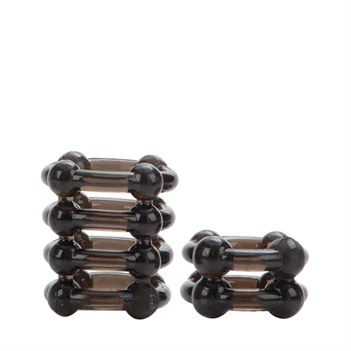 Colt Enhancer Ring (Smoke) – Soft Stretchy Silicone Erection Enhancer Rings Set of 2 > Cock Ring > Sets