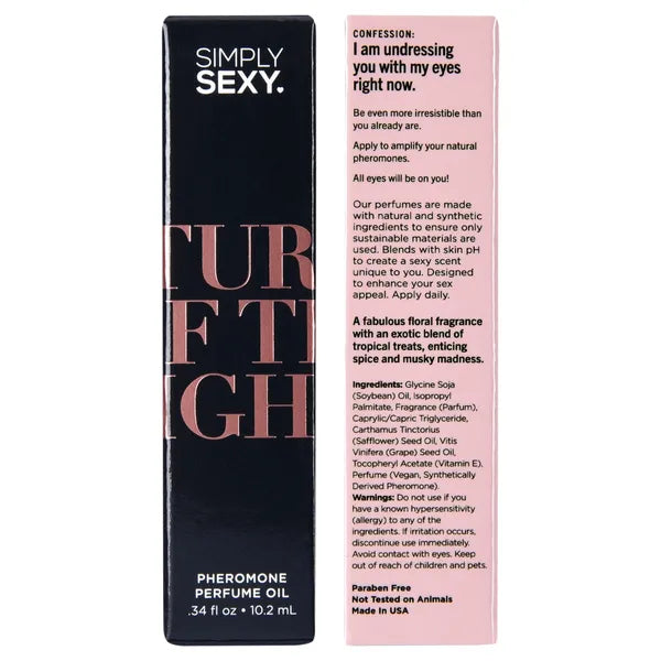 Simply Sexy Turn Off the Lights – Pheromone Perfume Oil Roll-On 10ml Default Title > Essentials > Aphrodisiacs