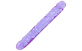 Crystal Jellies Adult Toys Purple 12 in Jr. Double Dong Purple 782421787714