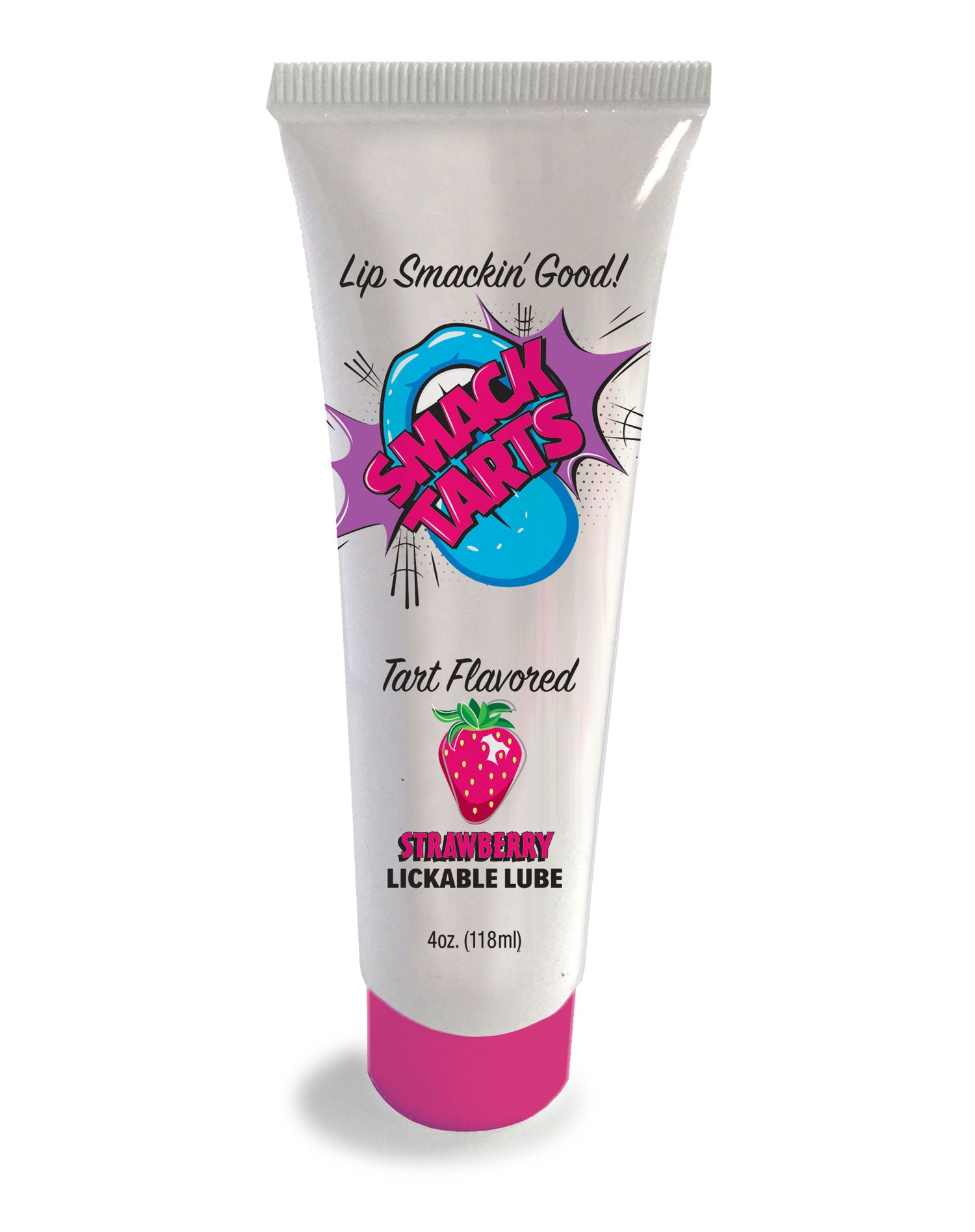 Smack Tarts Sour Strawberry Lubricant 120 ml Tube Default Title Flavoured Lube