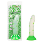 CalExotics Glow Stick Leaf Green Bendable Silicone 6" Dildo Green > Dildos > Strap On Dildos