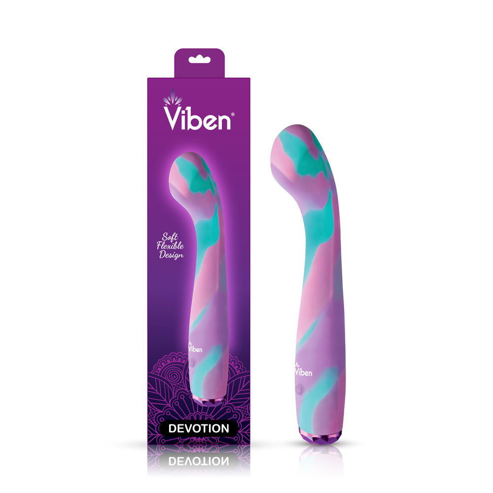 Viben Devotion G-Spot Massager Unicorn Silicone Vibrator Multi Vibrators