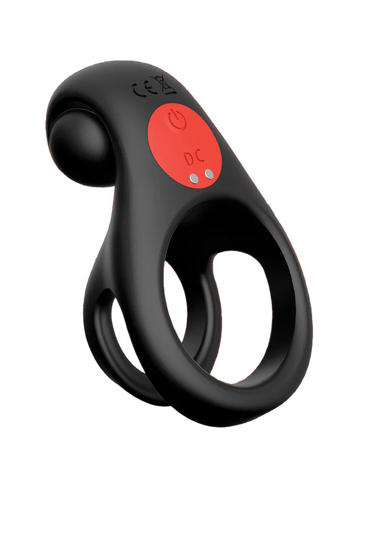 Red Dot Rings V2 Vibrating Cock & Ball Ring 10.2cm > Cock Ring > Vibrating Main image