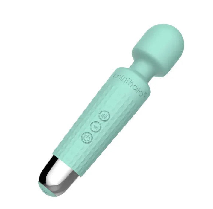 Shibari Mini Halo Wireless 20X Minty Green Massage Wand > Sex Toys > Mini Massagers
