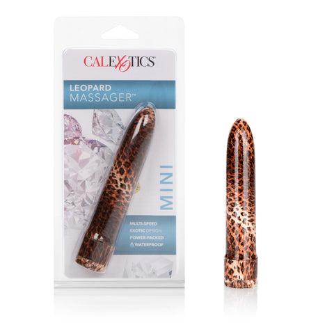 Leopard Mini Massager Multi-Speed Slim Vibrator for Adults BULLETS