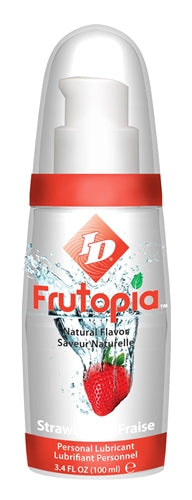 ID Frutopia Strawberry – Natural Water-Based Personal Lubricant 100ml > Lube > Flavoured
