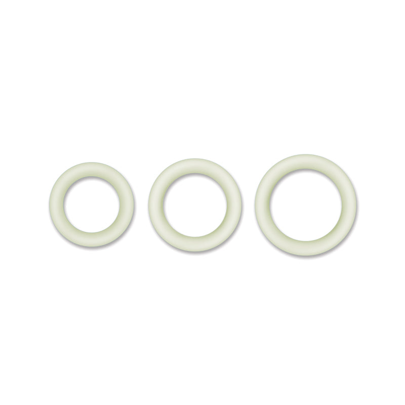 Firefly Halo Glow In Dark Clear 60 Millimeter Cock Ring COCK RINGS