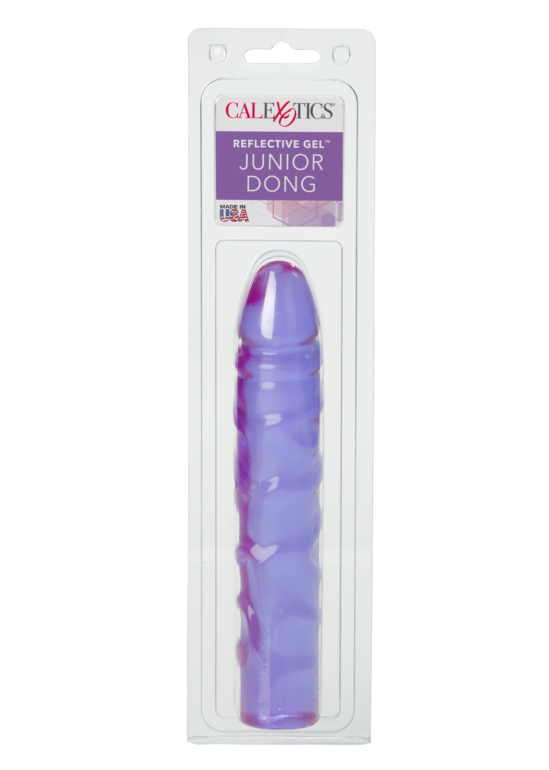 Reflective Purple Junior Dong Slim Small Dildo for Women DONGS