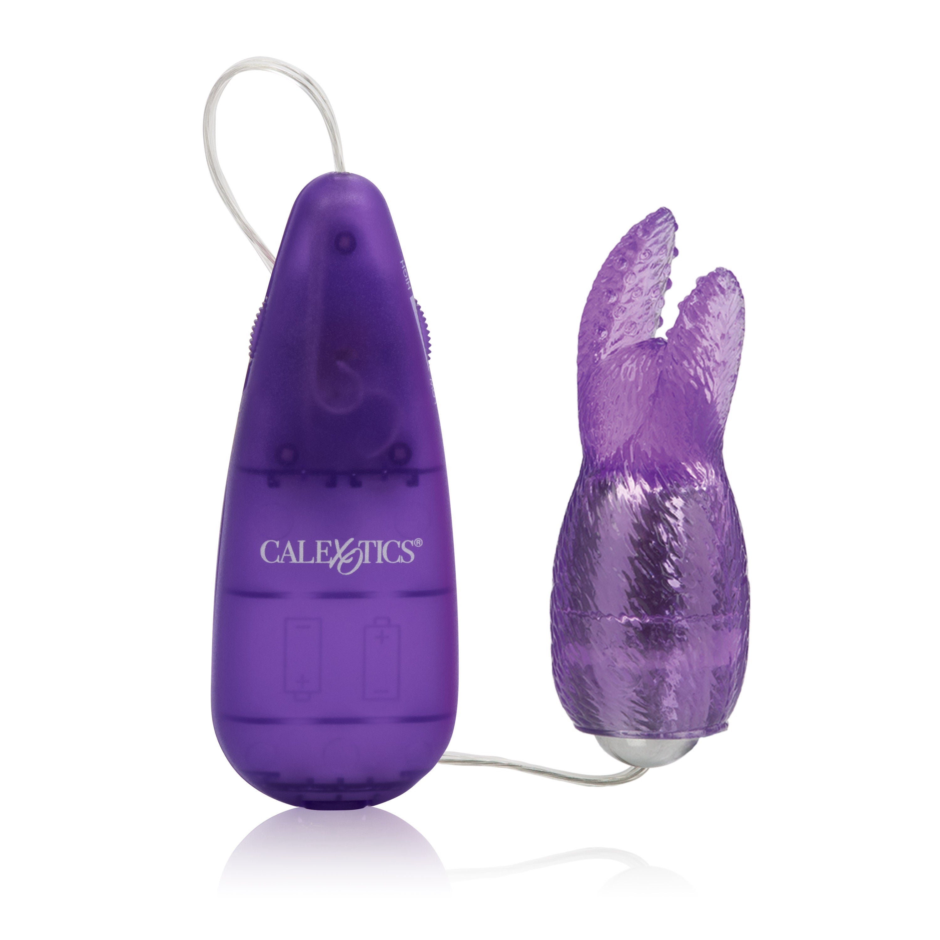 Pocket Exotics Snow Bunny Bullet - Clear VIBRATORS-RABBIT
