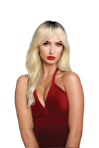 Margot Premium Stylable Blonde Black Wig With Soft Waves > Clothes > Wigs
