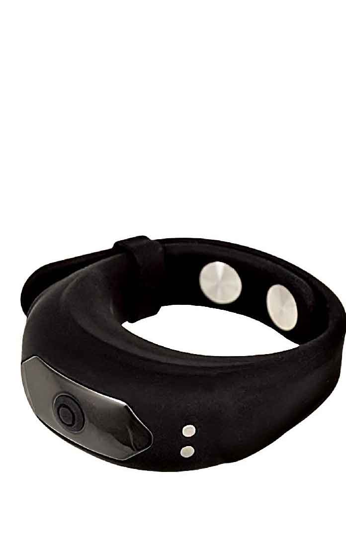 Cockpower Adjustable Belt Ring - Black Cock Rings Vibrating